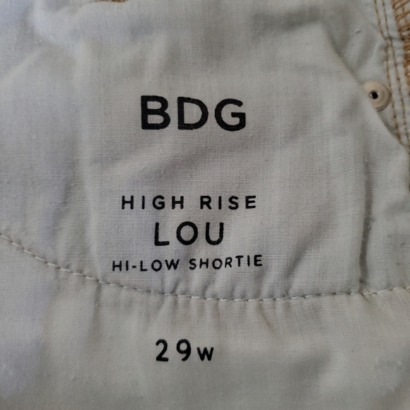 BDG High Rise Lou Hi-Low Shortie Shorts - Picture 13 of 14
